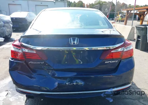 2017 Honda Accord Sport из США, поврежденный, VIN 1HGCR2F5XHA076172